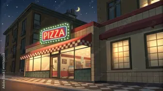 High Volume Pizzeria with Building