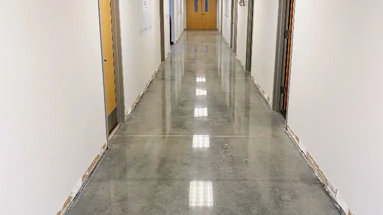 Office Space with Polished Concrete Floors Office Space with Polished Concrete Floors