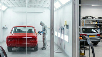 Highly Profitable Auto Body Shop w/ Spray Booth & Licenses — Prime La