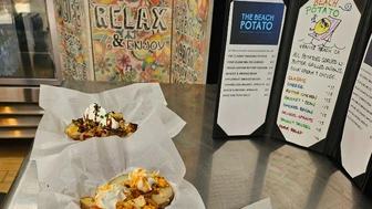 The BEACH POTATO on the Venice Boardwalk!