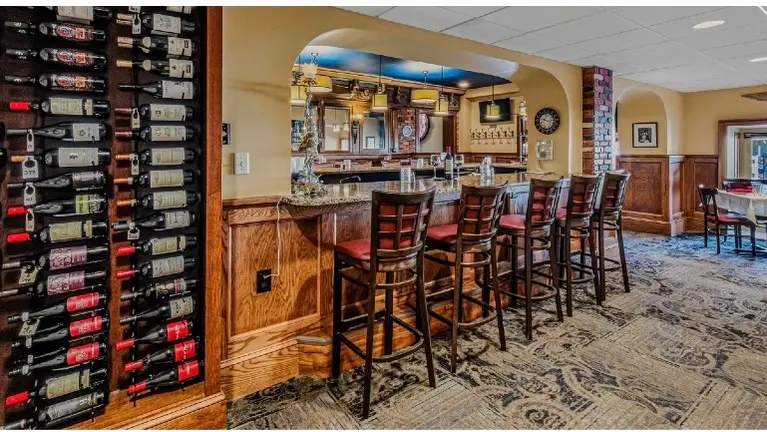 Bar with Wine Racks