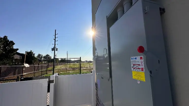 800A 208V service on a school we built