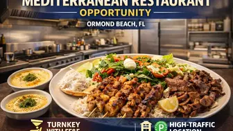 Mediterranean Restaurant – Proven, Ready-to-Operate Business Offering