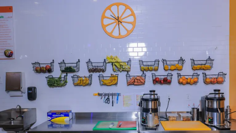 Fresh Fruits and Vegetables.