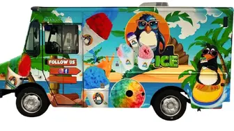 Shaved Ice Food Truck – Simple Operation, High Margins, Ideal for Even