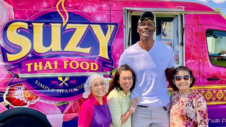 Crew and Karl Malone Catering Crew and Karl Malone Catering