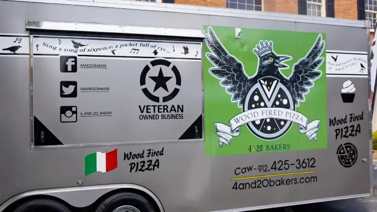 28.5 FT Concession Trailer, Wood Fired Pizza 28.5 FT Concession Trailer, Wood Fired Pizza