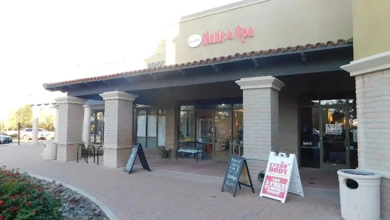 Located in busy strip mall Located in busy strip mall