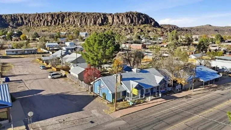 Overhead View of Property