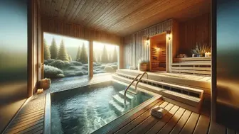 Modern Sauna & Cold-Plunge Wellness Space – Prime Opportunity!