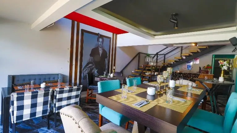 Downstairs dining room Downstairs dining room