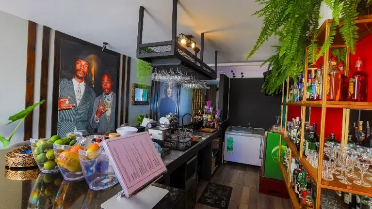 Bar lounge area Bar lounge area