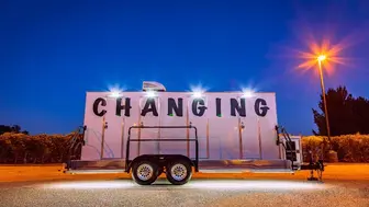 Wardrobe/Changing Trailers (Custom) 4 induvial rooms (4x5)- 6 avail.