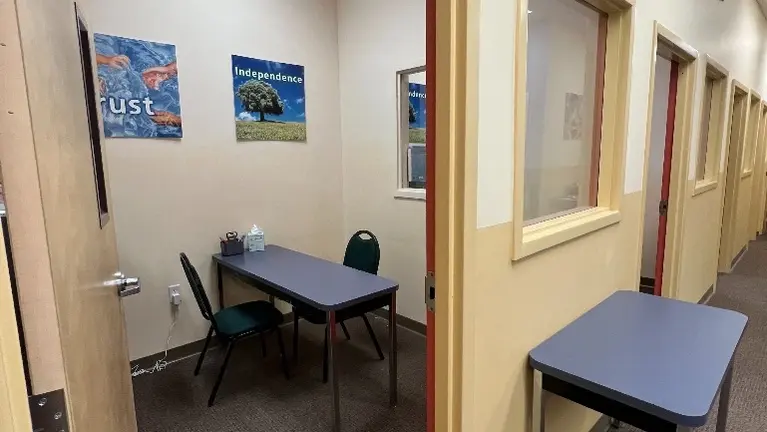 1 of 3 small learning rooms