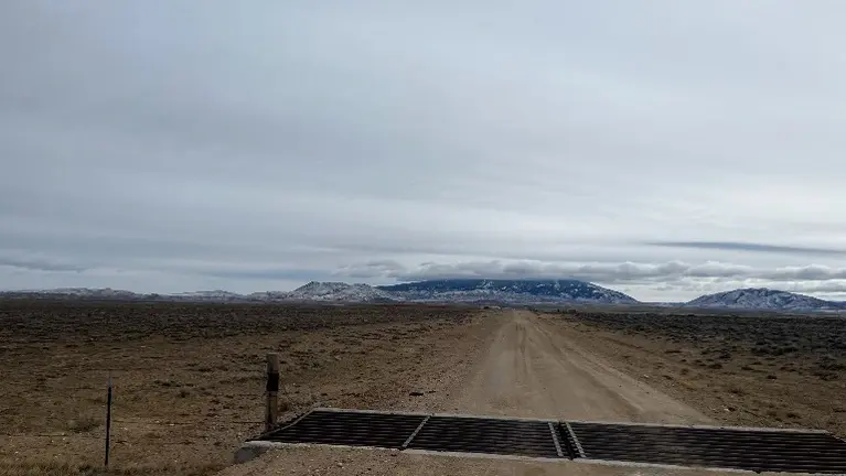 Main road from Highway. Entire 640 acres is fenced off with new fence on two sides and cattle guards on road. Gravel pit is located 1 mile off highway. Main road from Highway. Entire 640 acres is fenced off with new fence on two sides and cattle guards on road. Gravel pit is located 1 mile off highway.