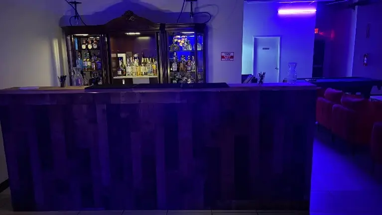 Full On-site Bar & Checkout Counter
