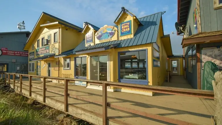 Located on the World Famous Homer Spit Boardwalk
