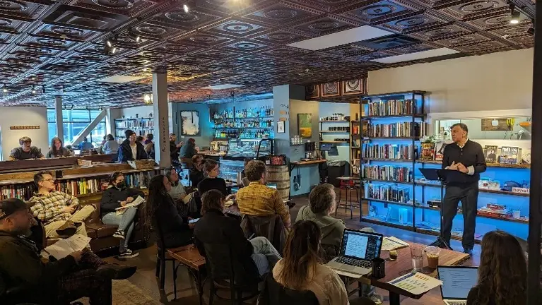 Upstairs (Book Bar) Upstairs (Book Bar)