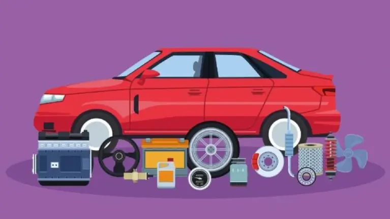 Auto Parts Store Graphic Auto Parts Store Graphic