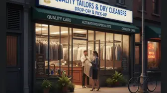 Well-established dry cleaner drop-off store for sale