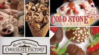 Package Deal - 5 Cold Stone - Independence/Kansas City,MO & Leawood,KS