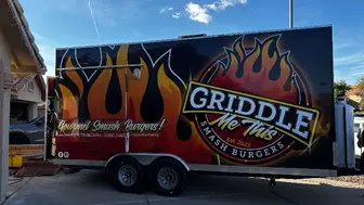 20' - Food Trailer - Smash Burgers and more