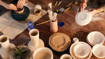 Turnkey Pottery Business: Premium Ceramics Brand and Wholesale Account