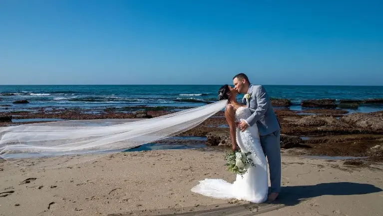 Newlyweds in south La Jolla