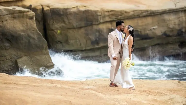 Wedding at Sunset Cliffs