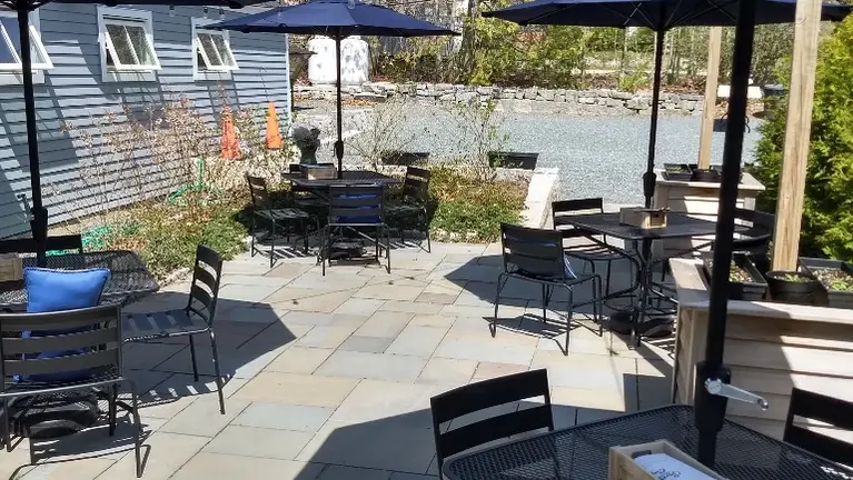 Rear Patio Dining Area