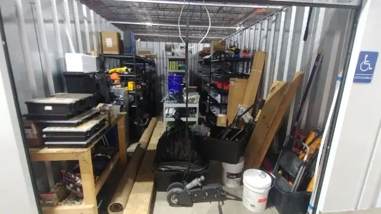 Storage unit parts inventory