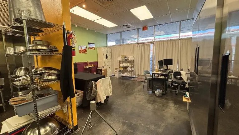 front room office and testing area