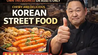 Korean Tteokbokki Restaurant in Orange County Food Court – Asset Sale