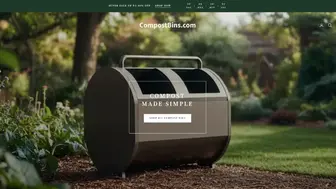 CompostBins.com Premium Domain + Authority Site in a $100M+ Category