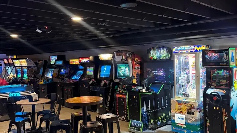 A diverse mix of pinball, uprights, classics, and modern games