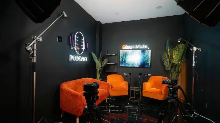 Black Room Podcast Set Black Room Podcast Set