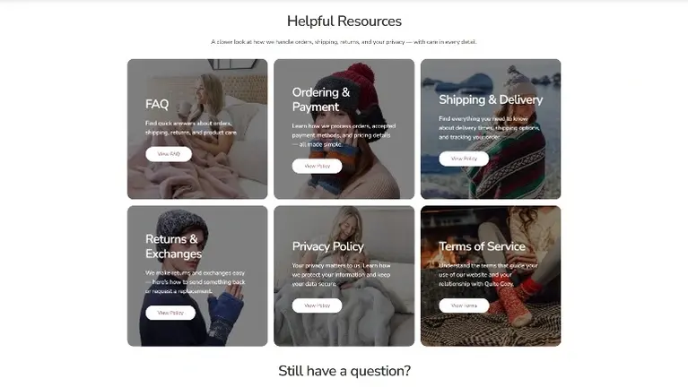 Website Customer Care Center