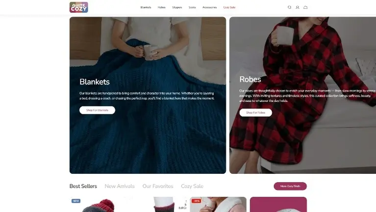 Website Landing Page