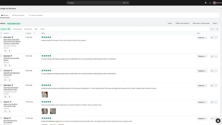 Judge.me Integration