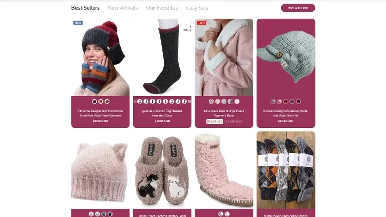 Website Landing Page