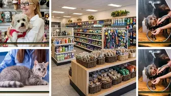 Pet Food and Supplies Franchise with Grooming Services