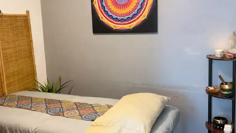 Dedicated spaces for readings, healing sessions, and client services Dedicated spaces for readings, healing sessions, and client services