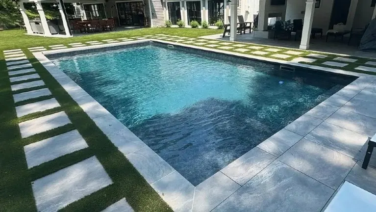 Patio, backyard, landscape, masonry