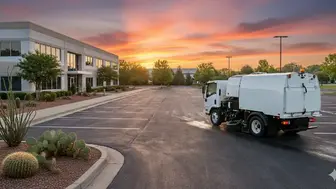 Recurring Rev Parking Lot Sweeping Biz (High-Margin, Semi-Absentee)