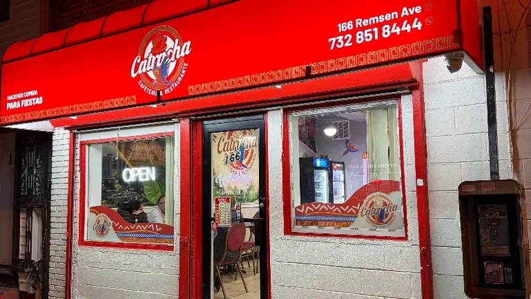 front of store front of store