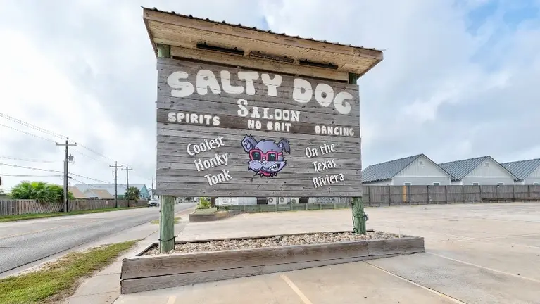 The iconic Salty Dog in Port Aransas The iconic Salty Dog in Port Aransas