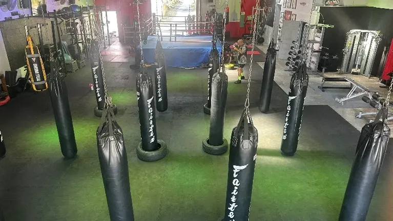 Inside of The KickBox Club