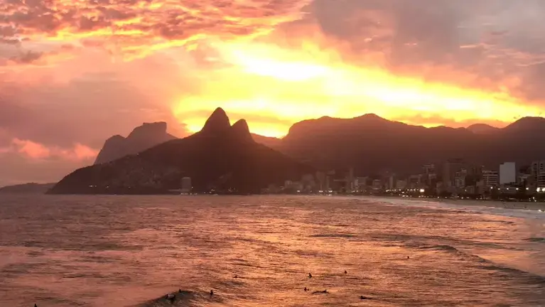 Rio sunsets are some of the best!