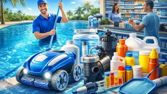 Profitable Pool Supply Retail Business With Service Revenue