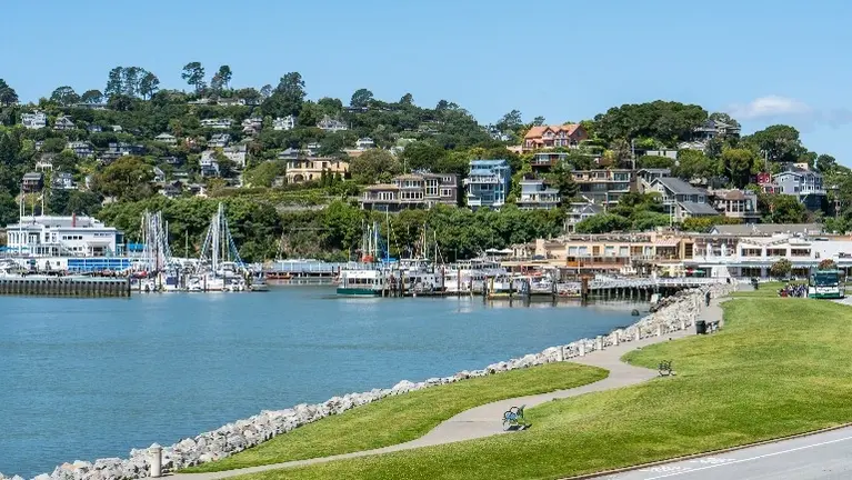 Waterfront path